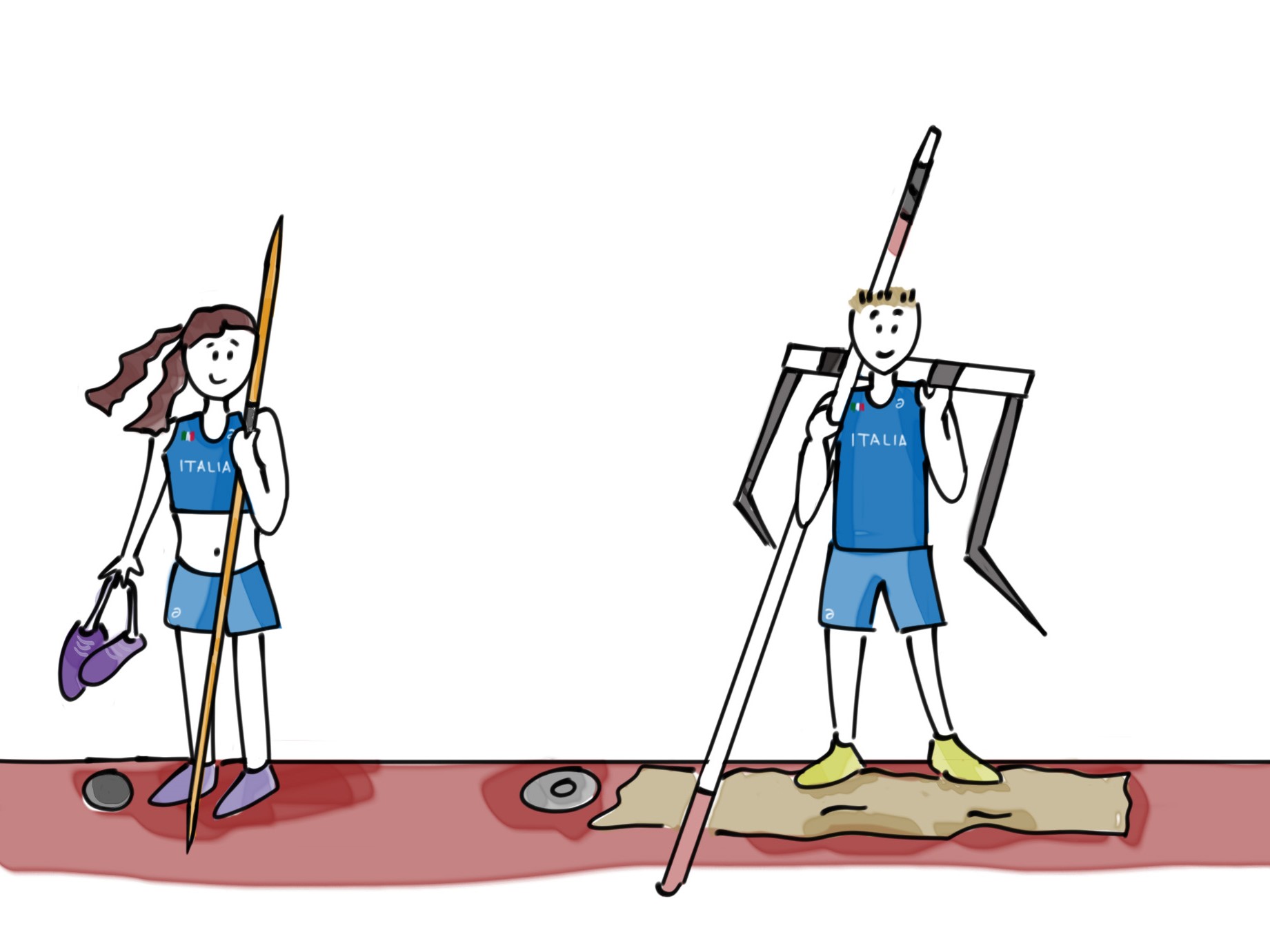 athletics comics