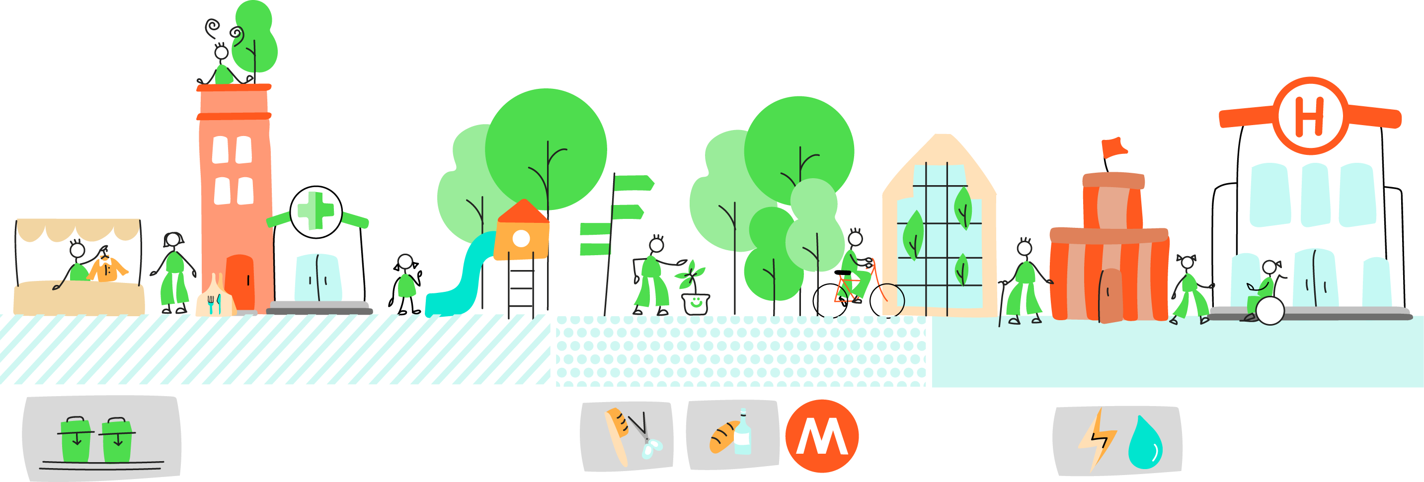 o city illustration